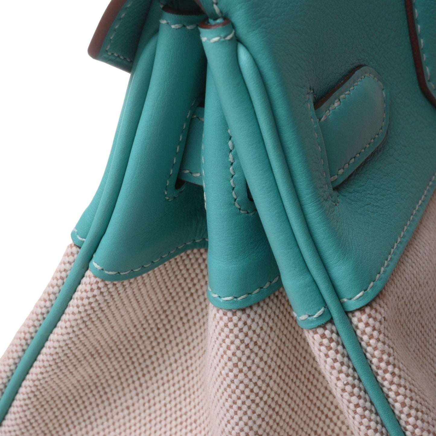 Birkin 30 Voor Swift Toile Ash Lagon SS □L engraved