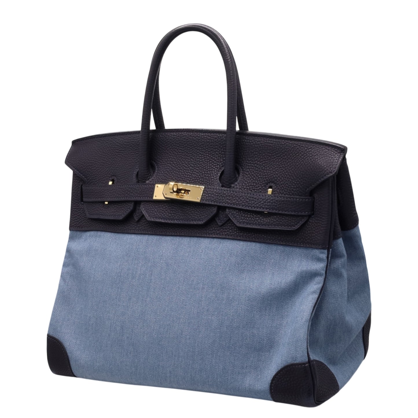 Birkin 35 Togo Toirugen Blue Indigo GP □I engraved