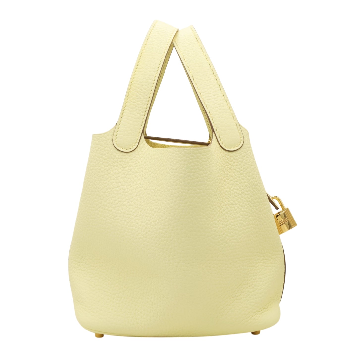 Picotin Lock PM Torillon Clemence Jaune Milton GP W engraved