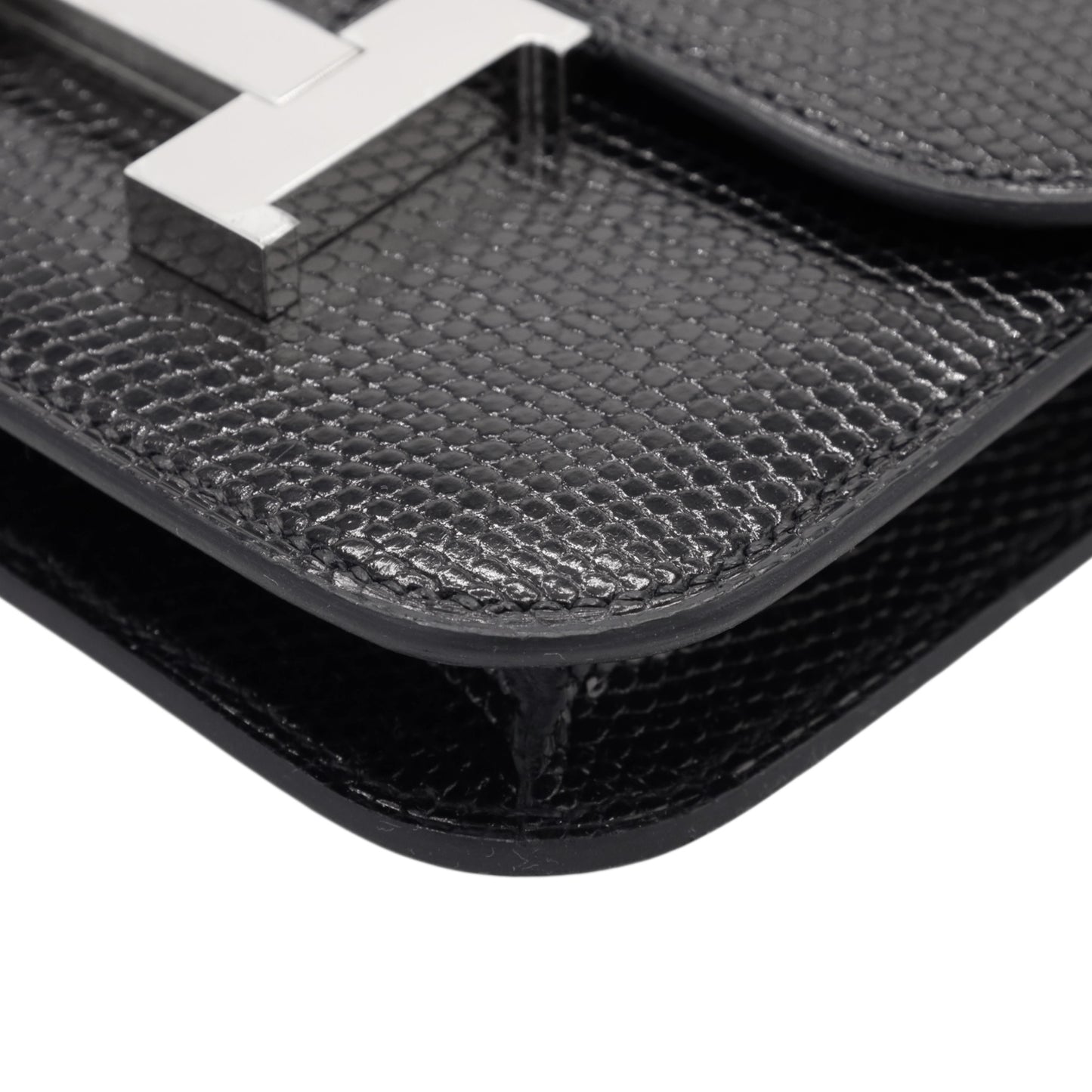 コンスタンススリム リザード ブラック SS Z刻印