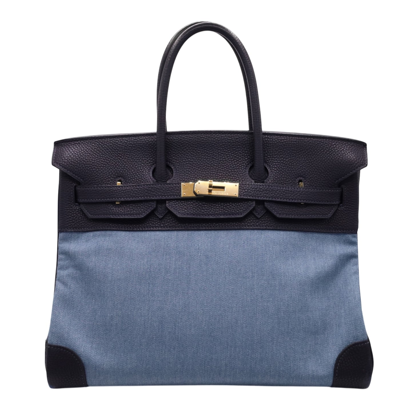 Birkin 35 Togo Toirugen Blue Indigo GP □I engraved