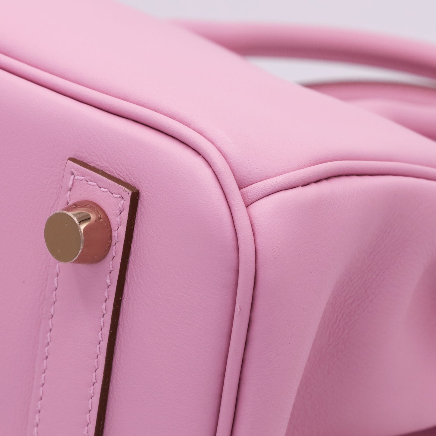 Birkin 25 Voor Swift Mauve Silvestle PG B engraved