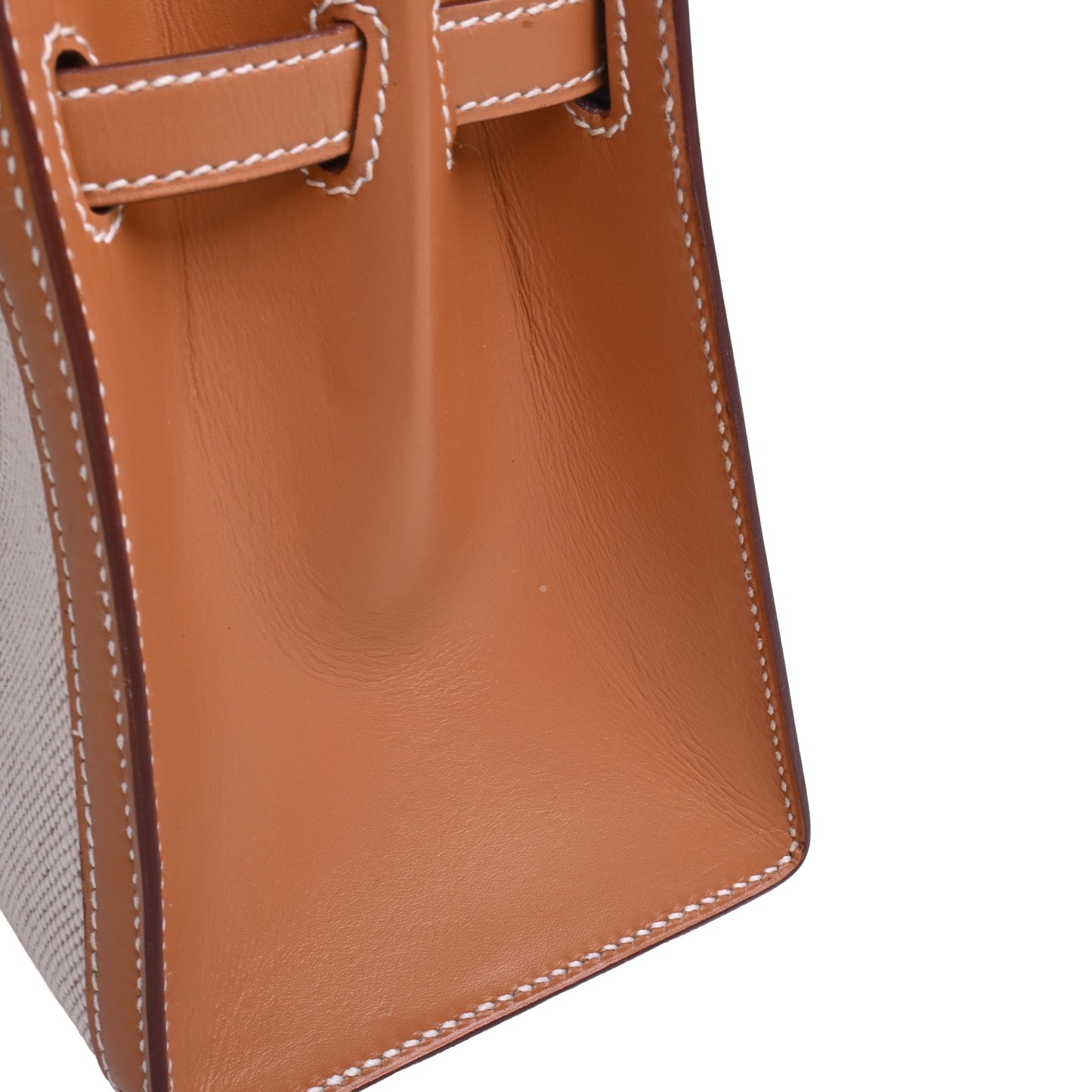HERMES ミニケリー トワル ナチュラル GP 〇R刻印