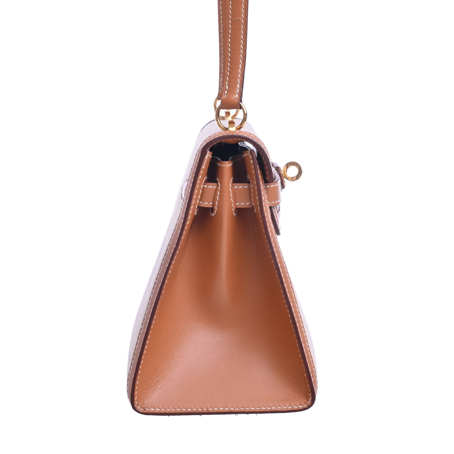 HERMES ミニケリー トワル ナチュラル GP 〇R刻印