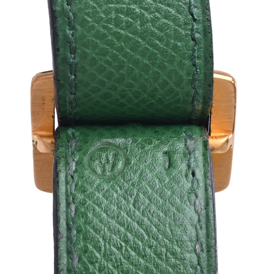 HERMES マーケットTPM クシュベル グリーン GP 〇W刻印