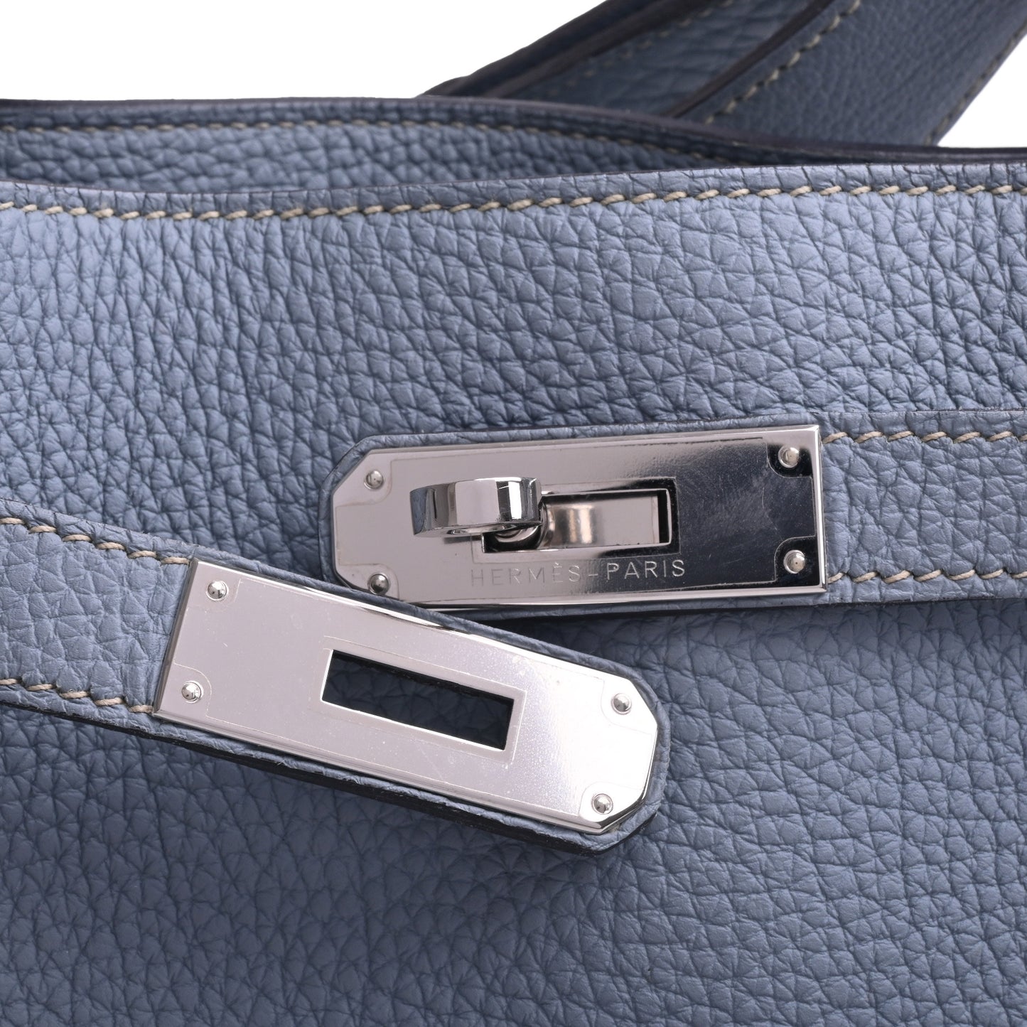 HERMES ソーケリー22 トゴ ブルーラン SS □Q刻印