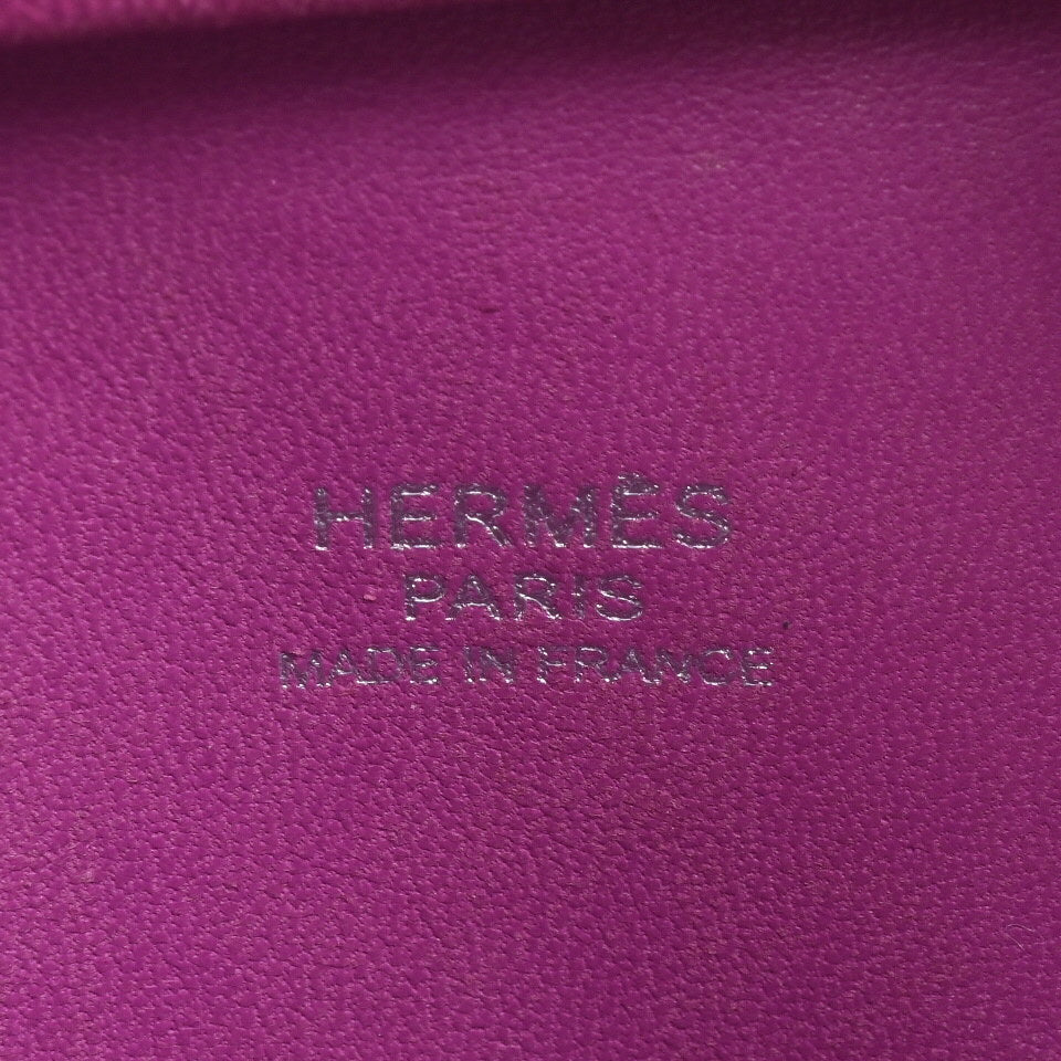 HERMES プリュム ミニ ヴォーエプソン シクラメン SS □K刻印