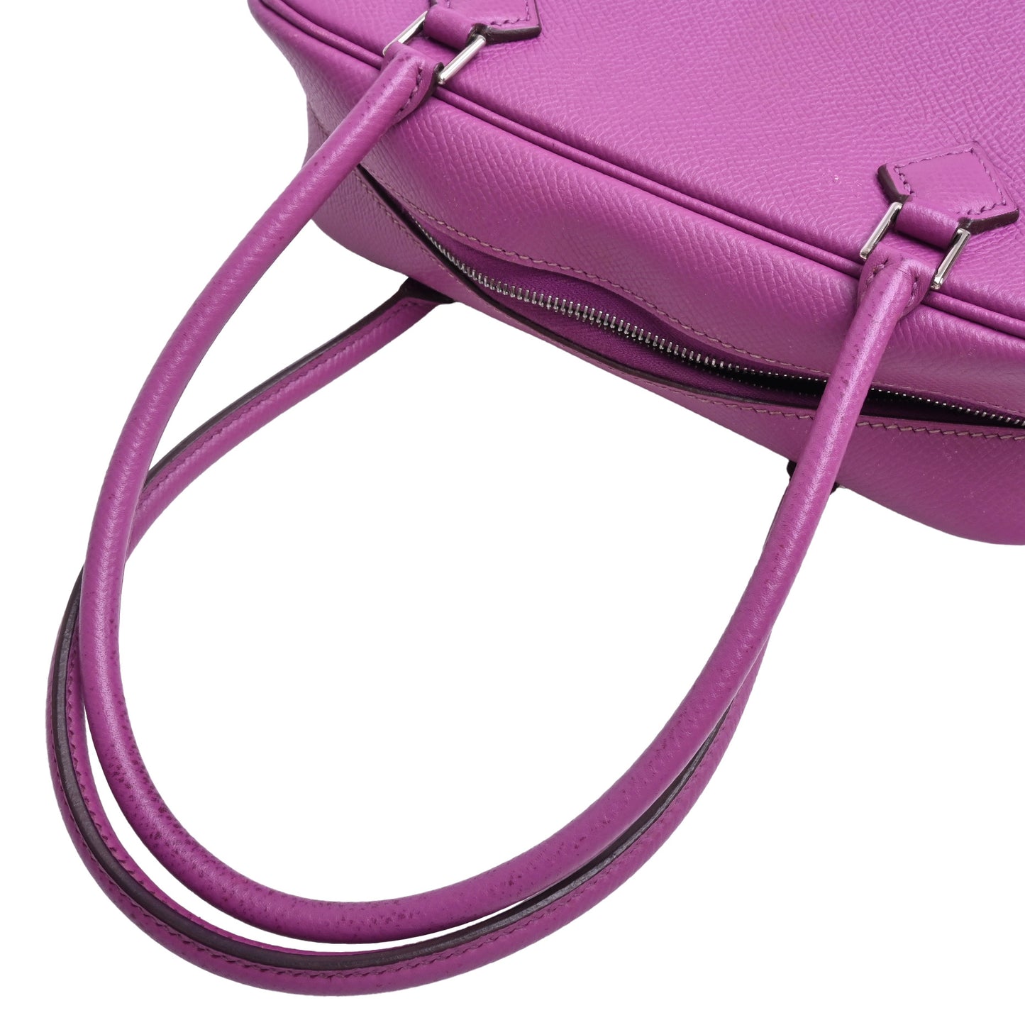 HERMES プリュム ミニ ヴォーエプソン シクラメン SS □K刻印