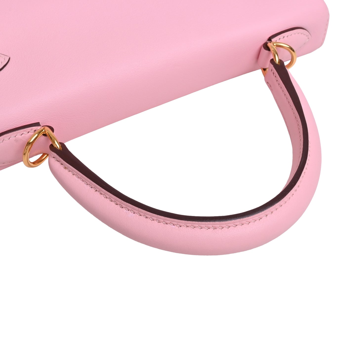 HERMES ケリー25 ヴォースイフト ローズサクラ GP T刻印
