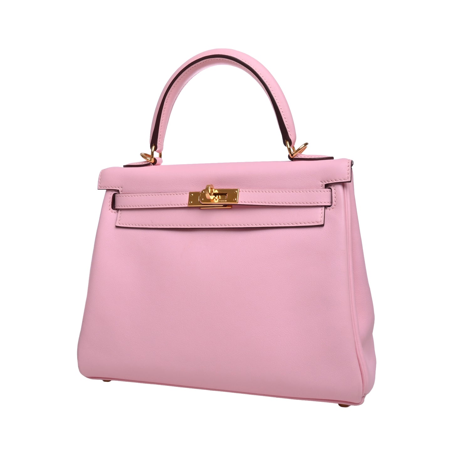 HERMES ケリー25 ヴォースイフト ローズサクラ GP T刻印