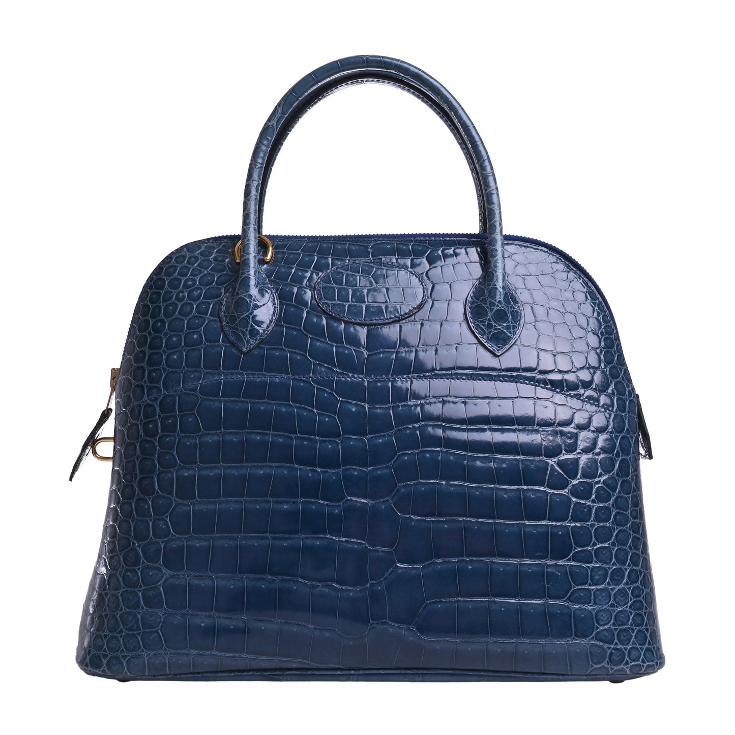 HERMES ポリード31 ポロサス ブルー GP □A刻印