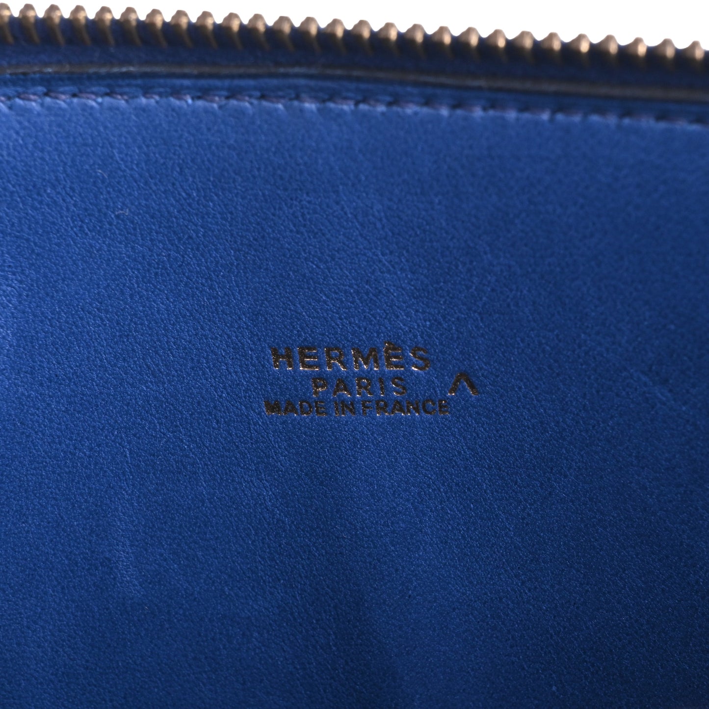HERMES ポリード31 ポロサス ブルー GP □A刻印