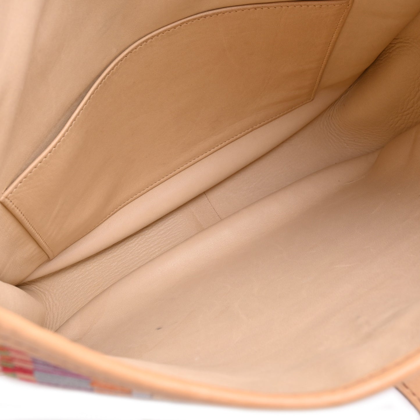 HERMES エヴリン1PM ヴィブラートスニップ ボックスネパール マルチカラー ベージュ SS □F刻印