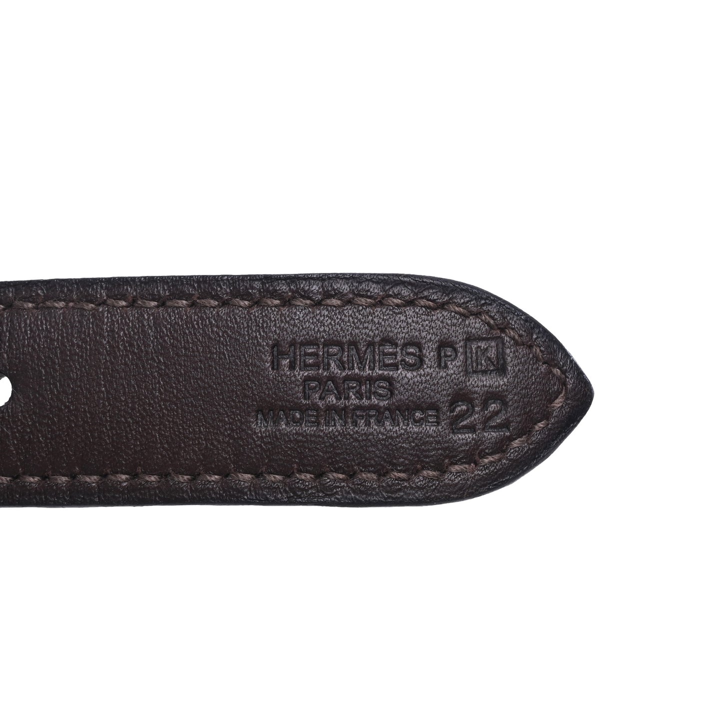 HERMES トリム31 ヴォートロイカ ヴォーエヴァーカーフ エベンヌ SS □K刻印