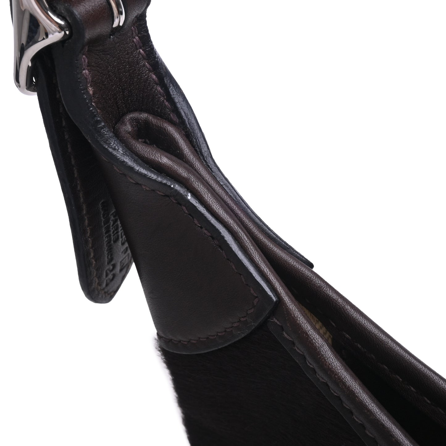 HERMES トリム31 ヴォートロイカ ヴォーエヴァーカーフ エベンヌ SS □K刻印
