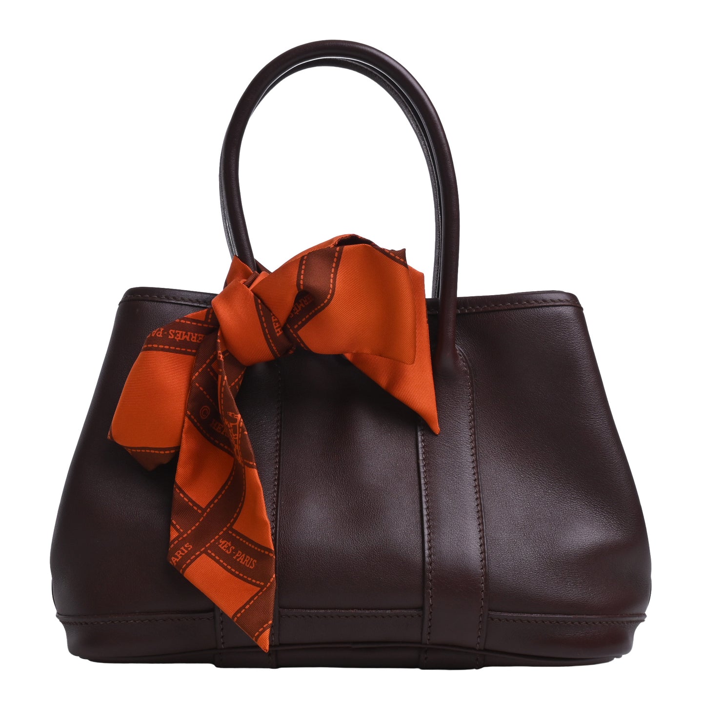 HERMES ガーデンツイリーTTPM ヴォースイフト ハバナ □I刻印