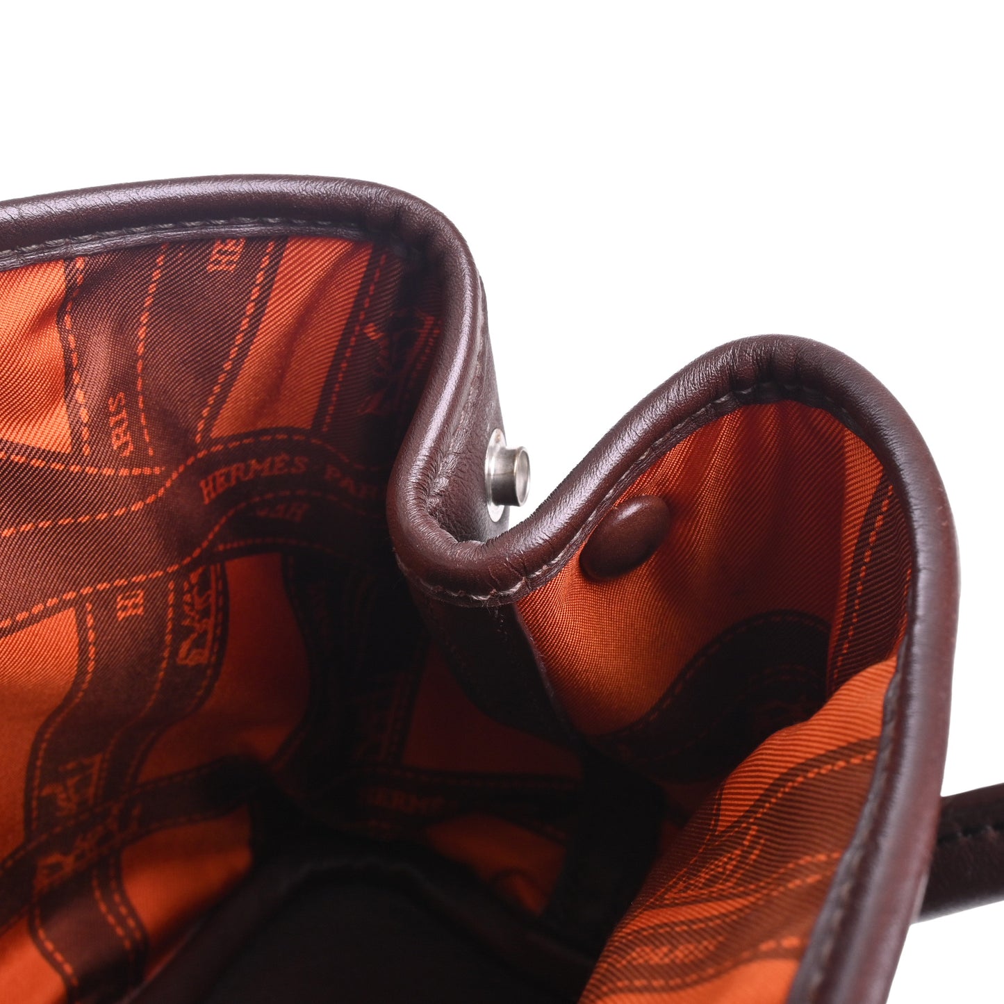 HERMES ガーデンツイリーTTPM ヴォースイフト ハバナ □I刻印