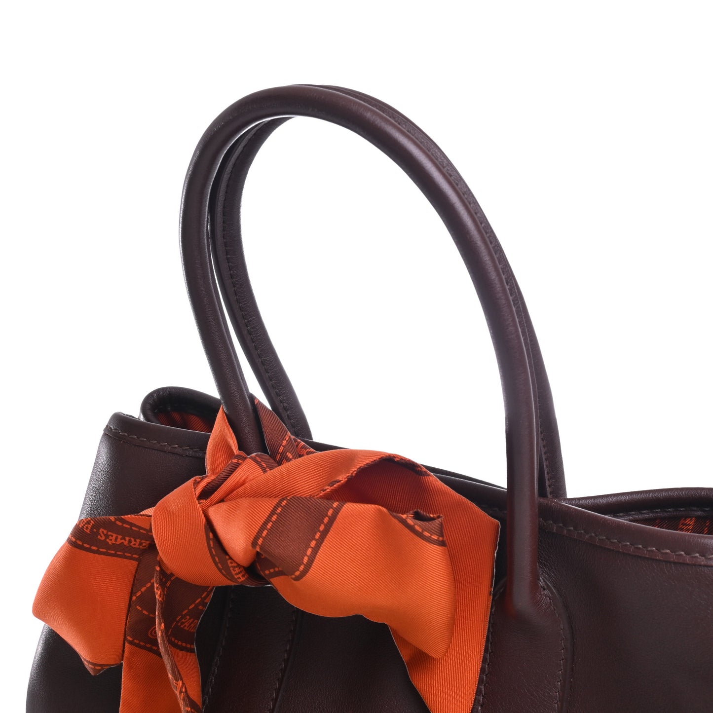 HERMES ガーデンツイリーTTPM ヴォースイフト ハバナ □I刻印