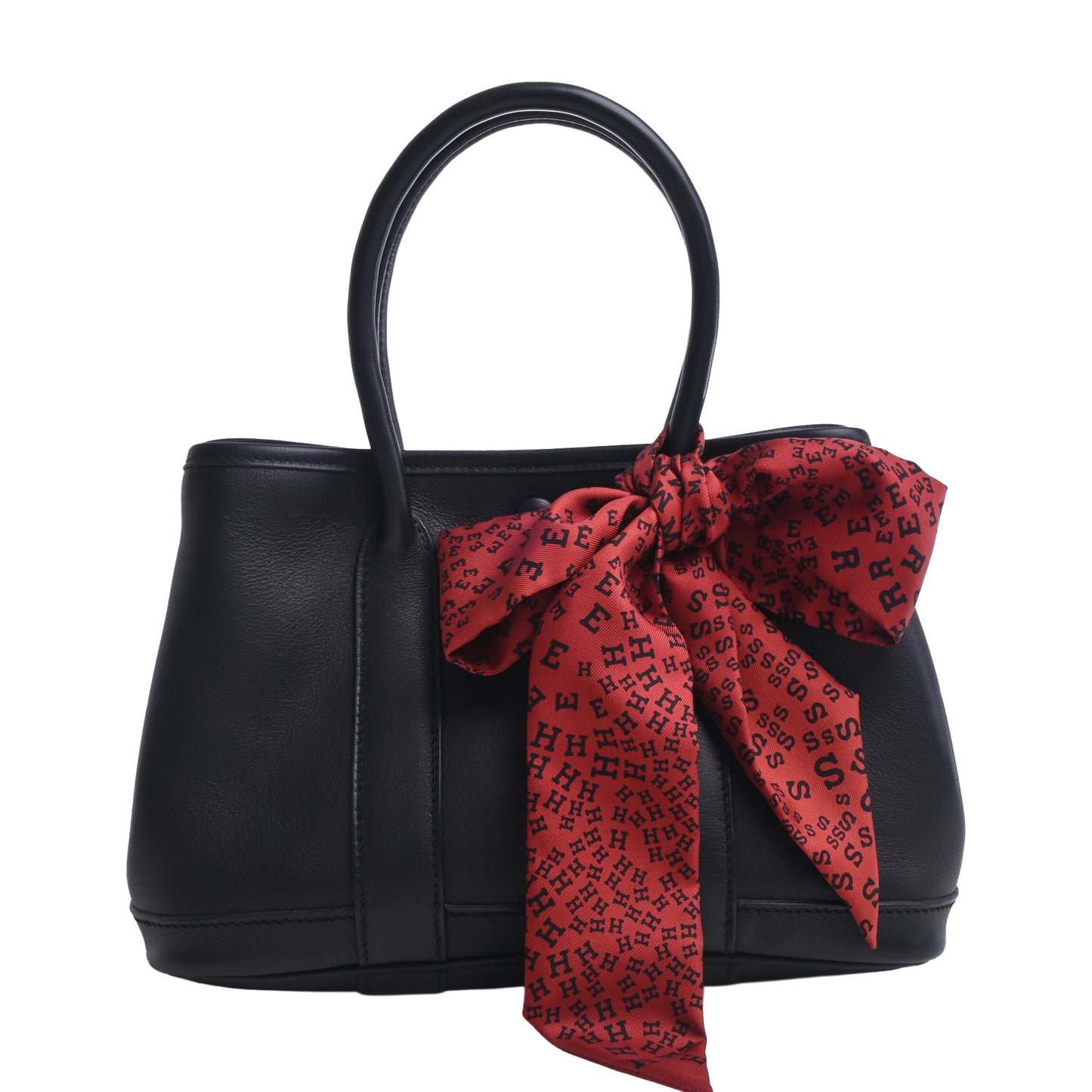 HERMES ガーデンツイリーTTPM ヴォースイフト 黒 □I刻印