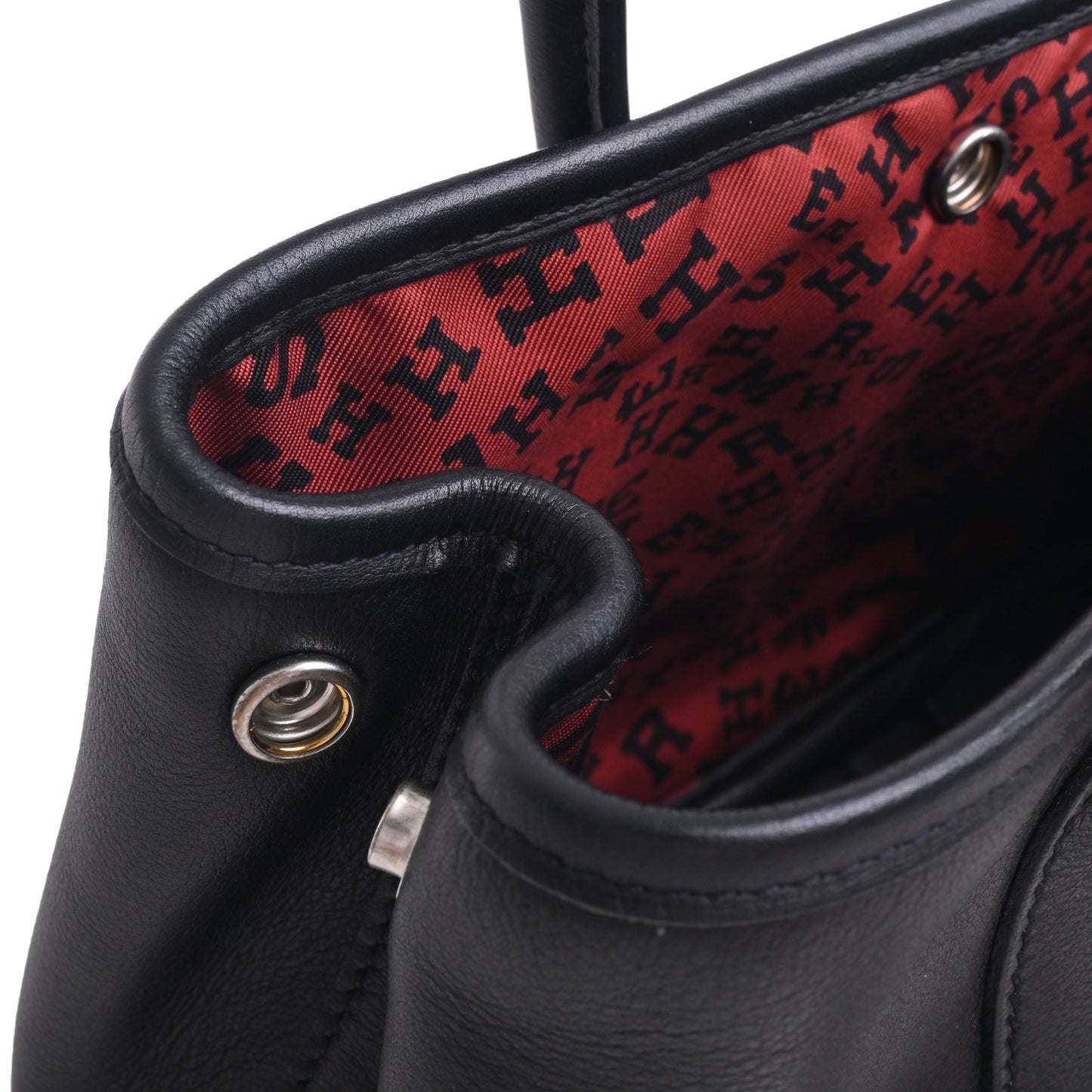 HERMES ガーデンツイリーTTPM ヴォースイフト 黒 □I刻印