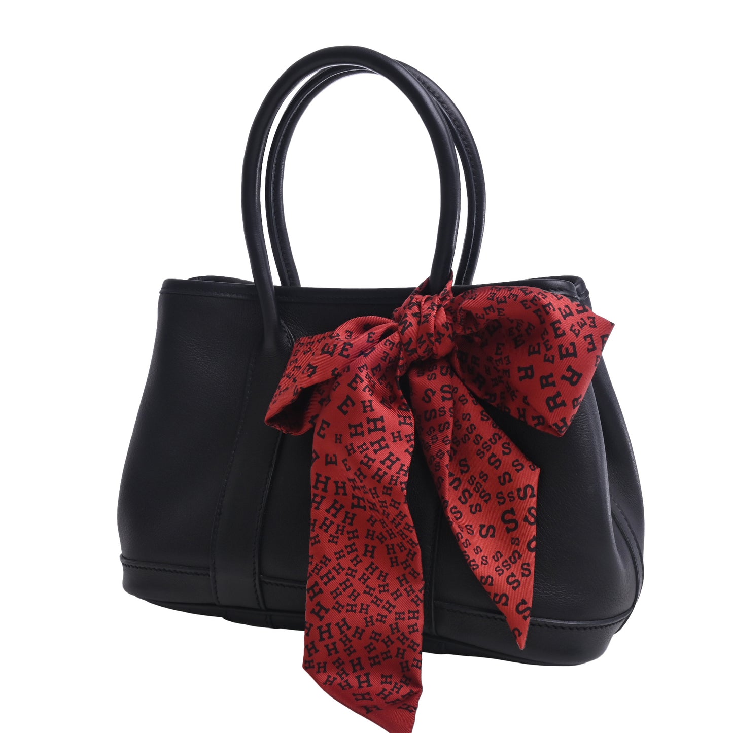 HERMES ガーデンツイリーTTPM ヴォースイフト 黒 □I刻印