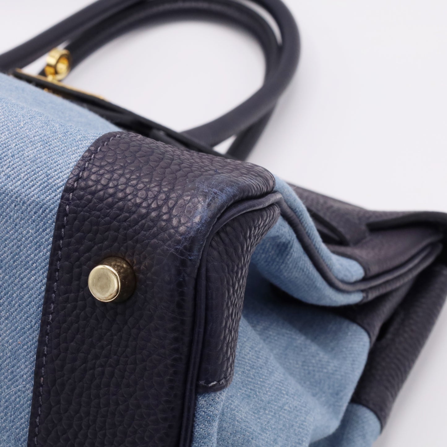 Birkin 35 Togo Toirugen Blue Indigo GP □I engraved