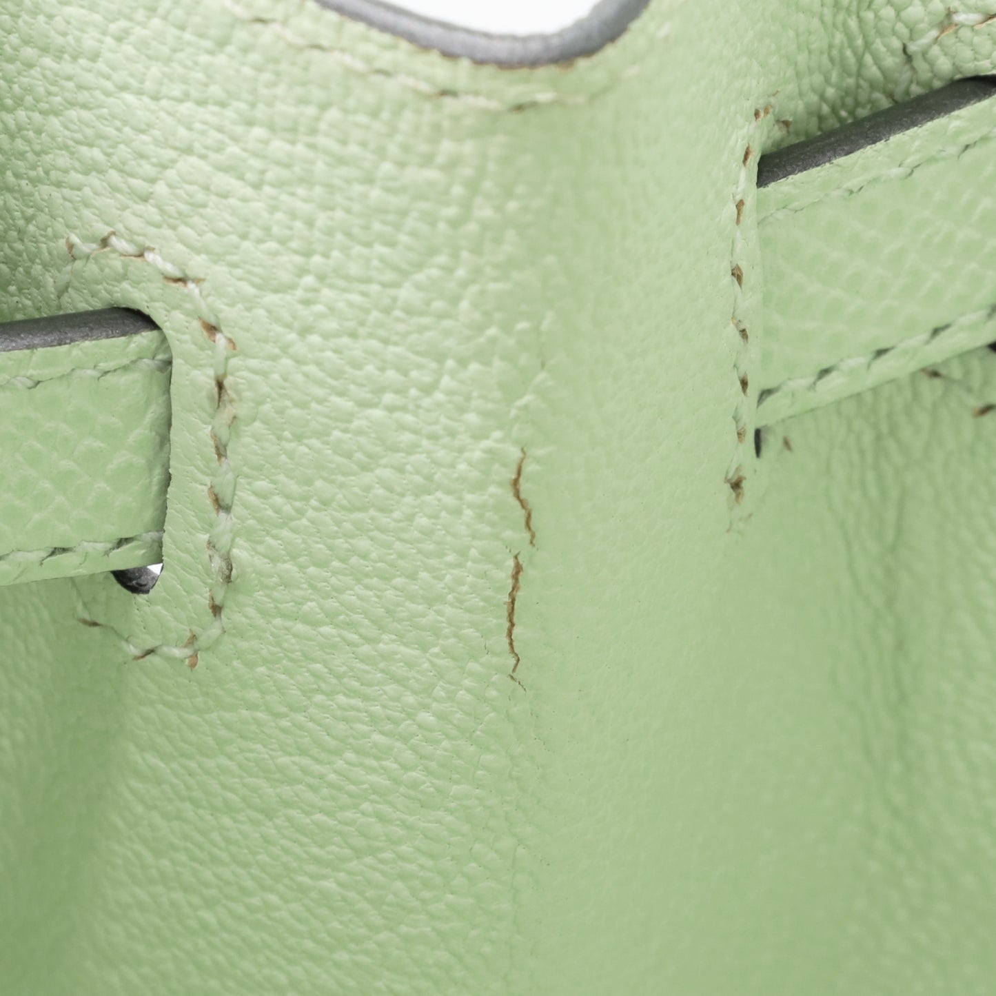 Birkin 25VeauEpsomVeil Fizz SS BStamp