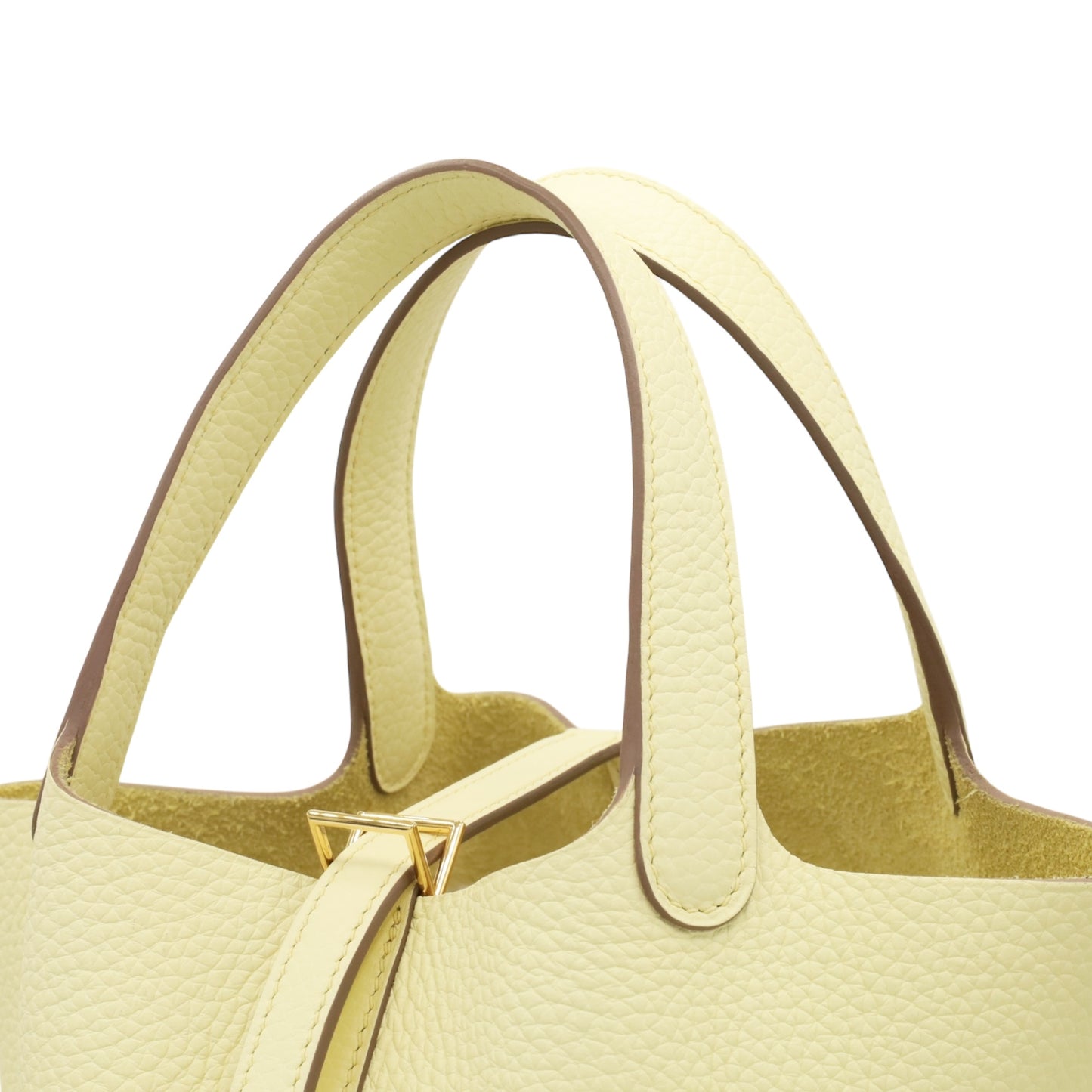 Picotin Lock PM Torillon Clemence Jaune Milton GP W engraved