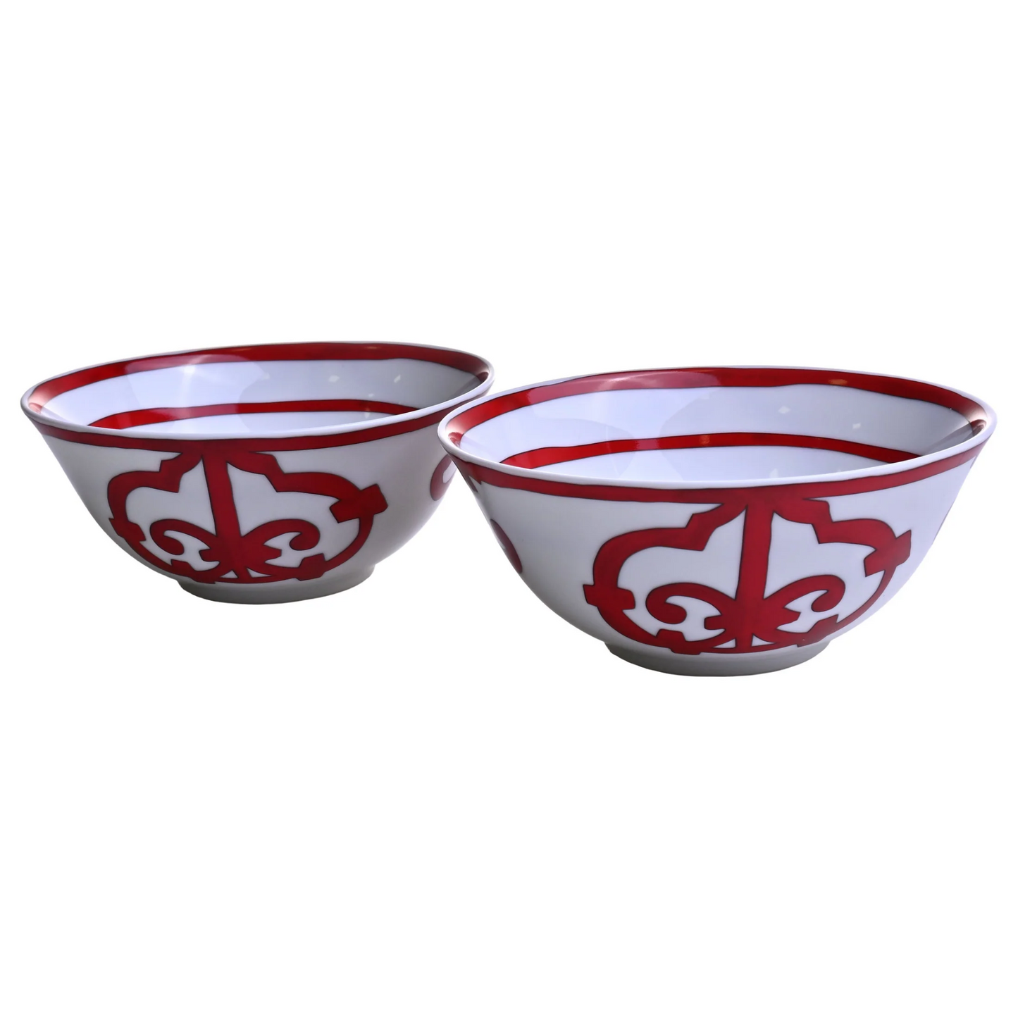 Gadalquivir Rice Bowl Pair Rouge