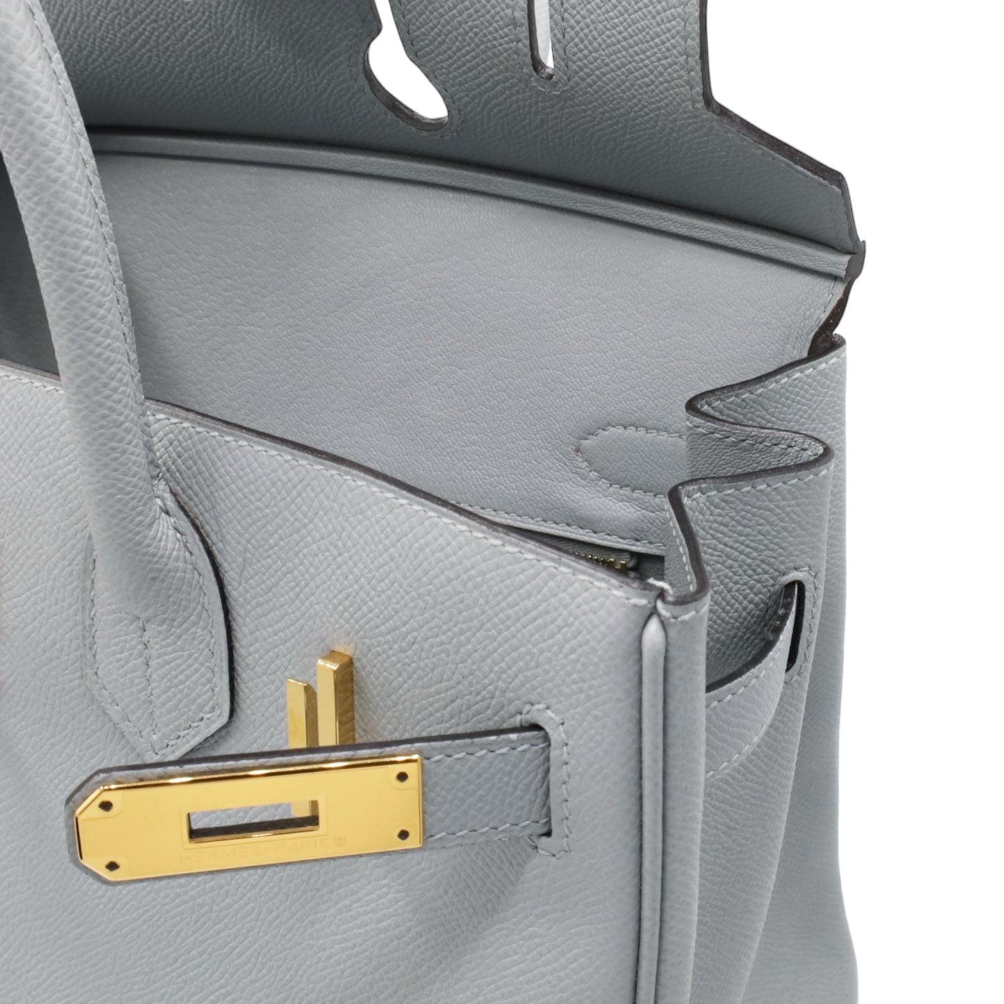 Birkin 30 Vaud Epson Blue Gracie GP X engraved