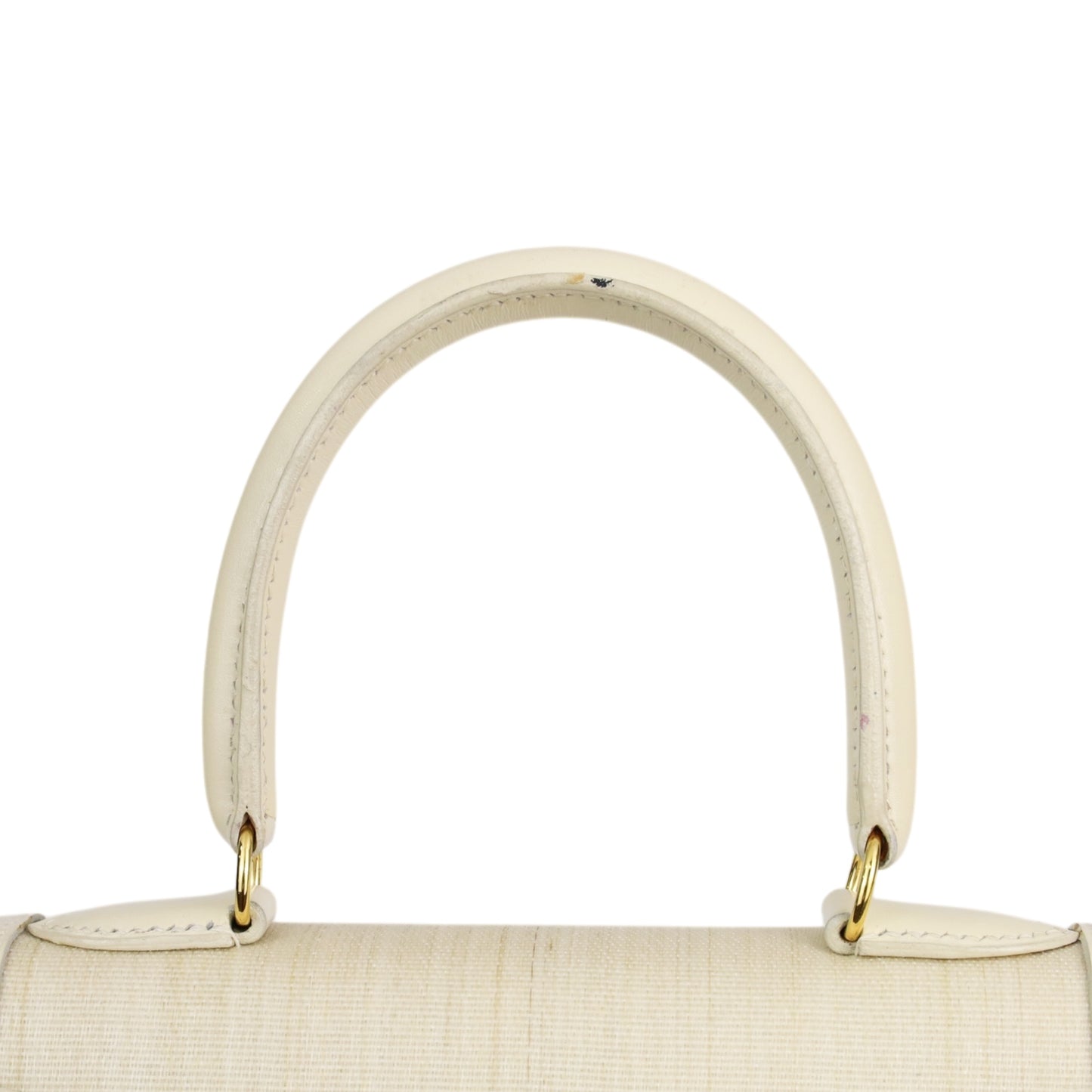 Mini Kelly Crinolan Box Calf Beige GP 〇V Engraved