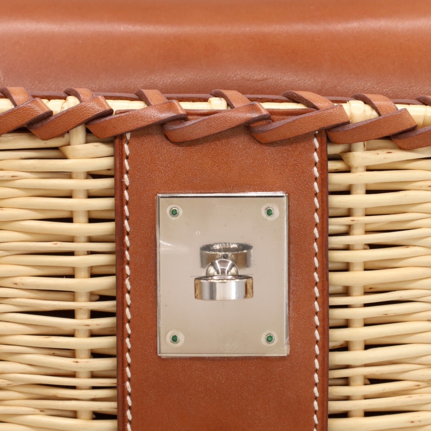 Kelly 35 Picnic Rattan Vauberia Natural Forbe SS □O engraved