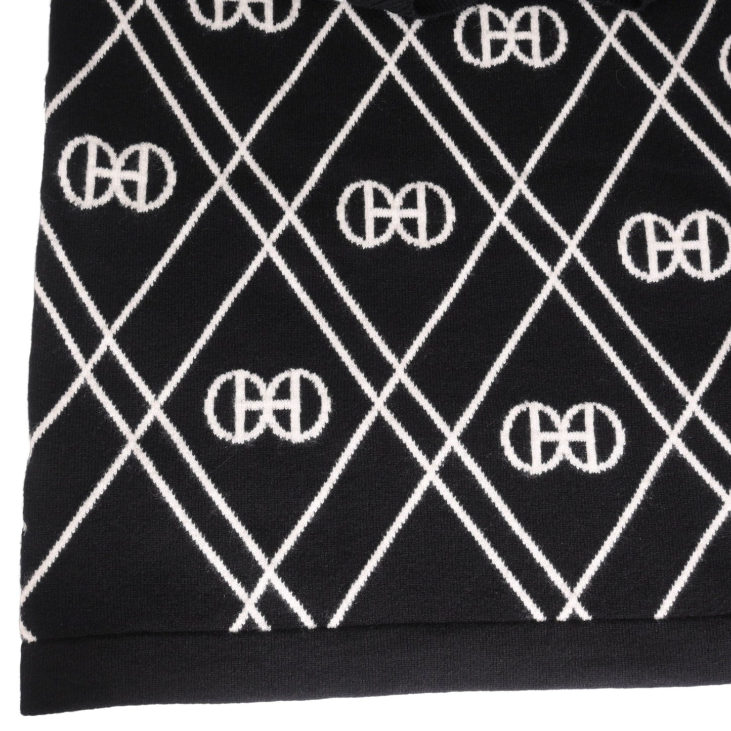 ニットワンピース カシミヤ ブラック 38