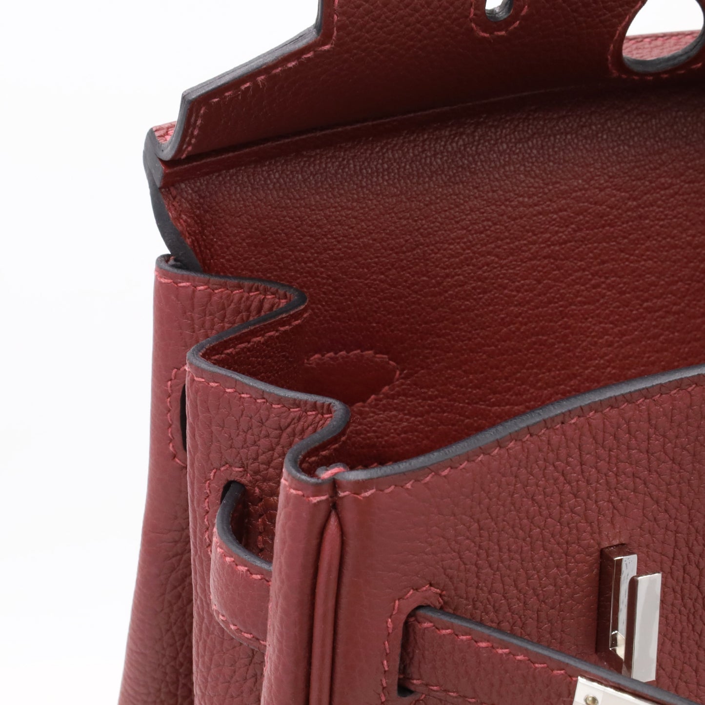 Birkin 25 多哥红灰 SS GStamp