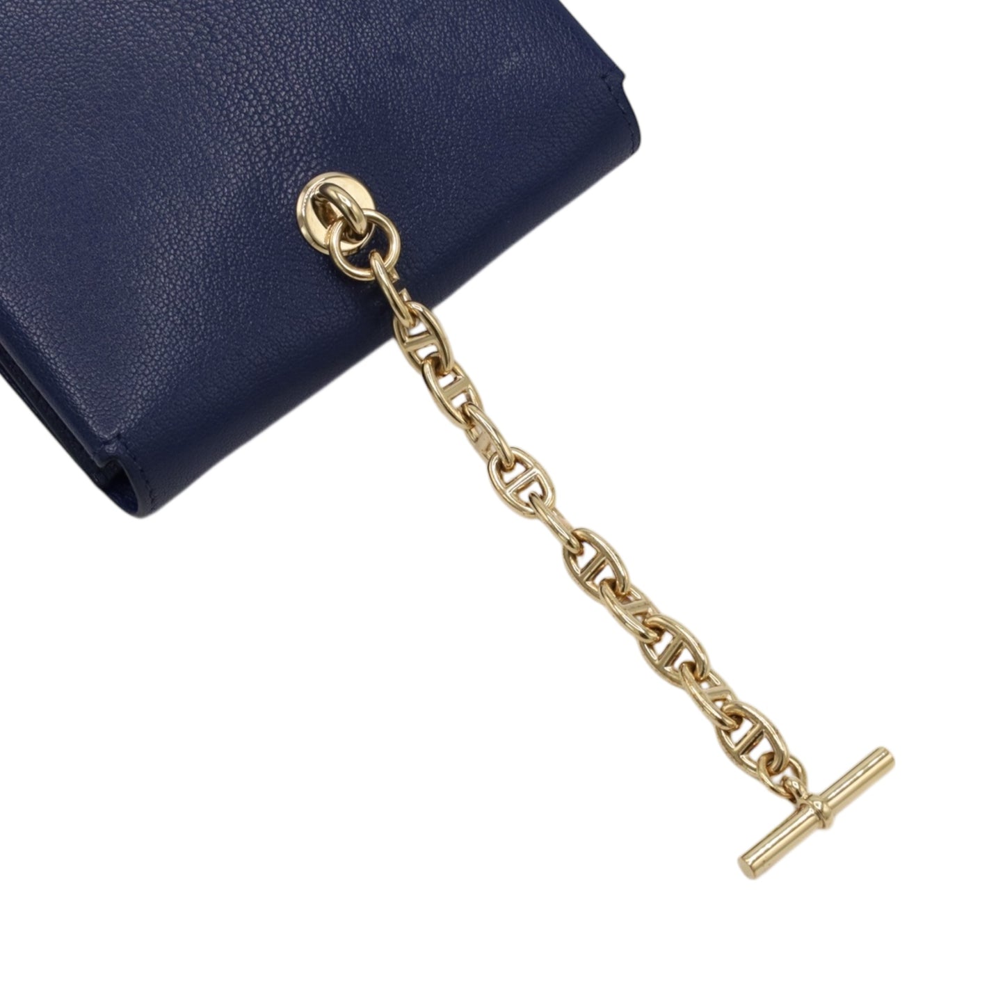 シェーヌダンクル　コンパクトウォレット　シェーブルシャムキラ　ブルーサフィール　GP　B刻印