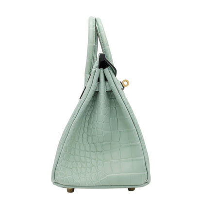 Birkin 25 鳄鱼皮 Matt Verdeaux GP W 雕刻