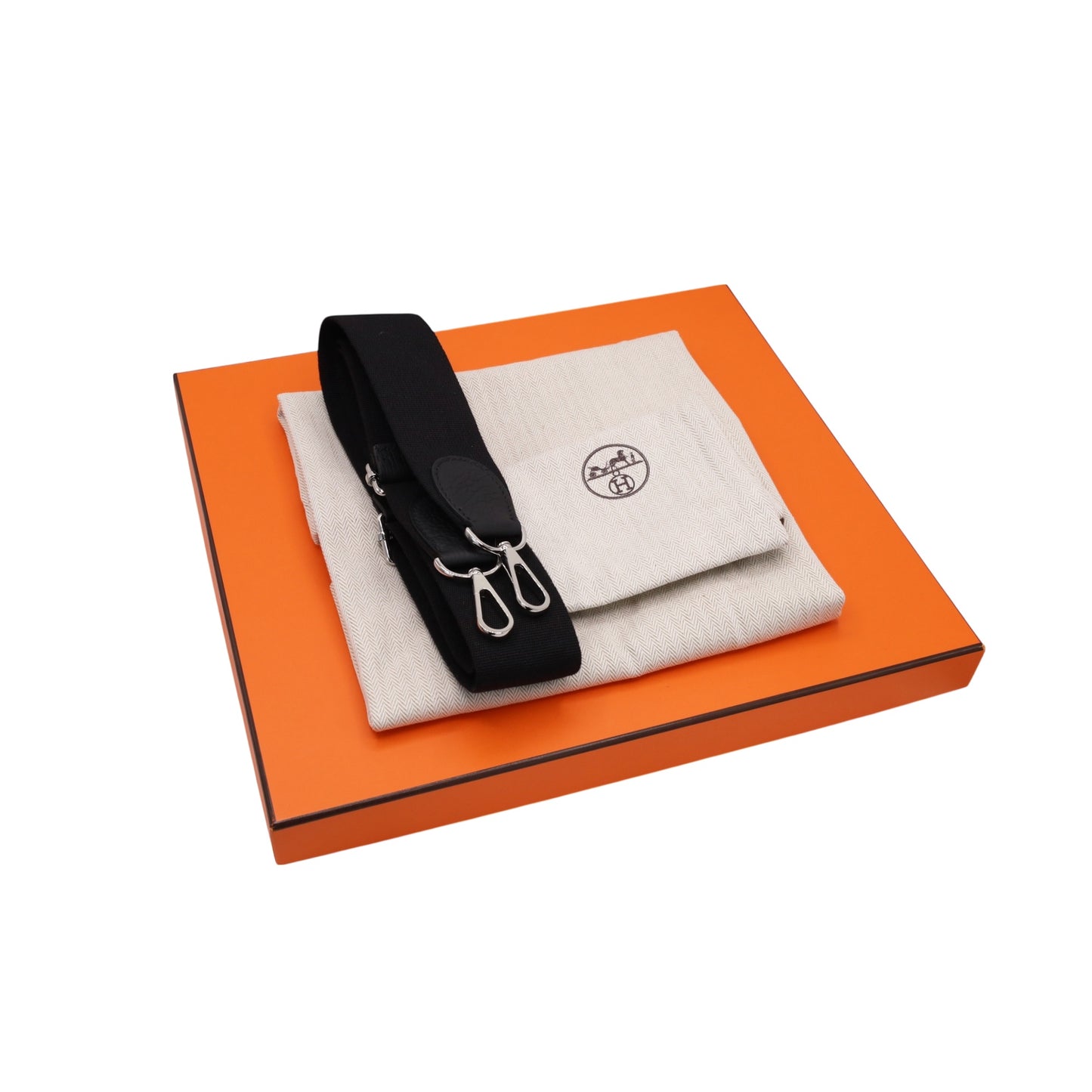 Evelyn 3PM Taurillon Clemence Toile Ash Black J SS KStamp