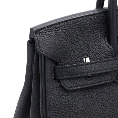 バーキン25　トゴ　ブラック　SS　X刻印