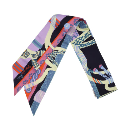 ツイリー　鎧の幻想　シルク　パープル