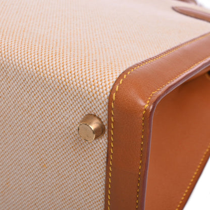 Kelly 32 Calf Toile Ash Gold GP 〇Z engraved