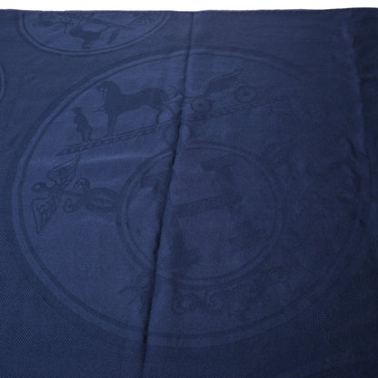 ストール　ニュー・リブリス　カシミア　ネイビー