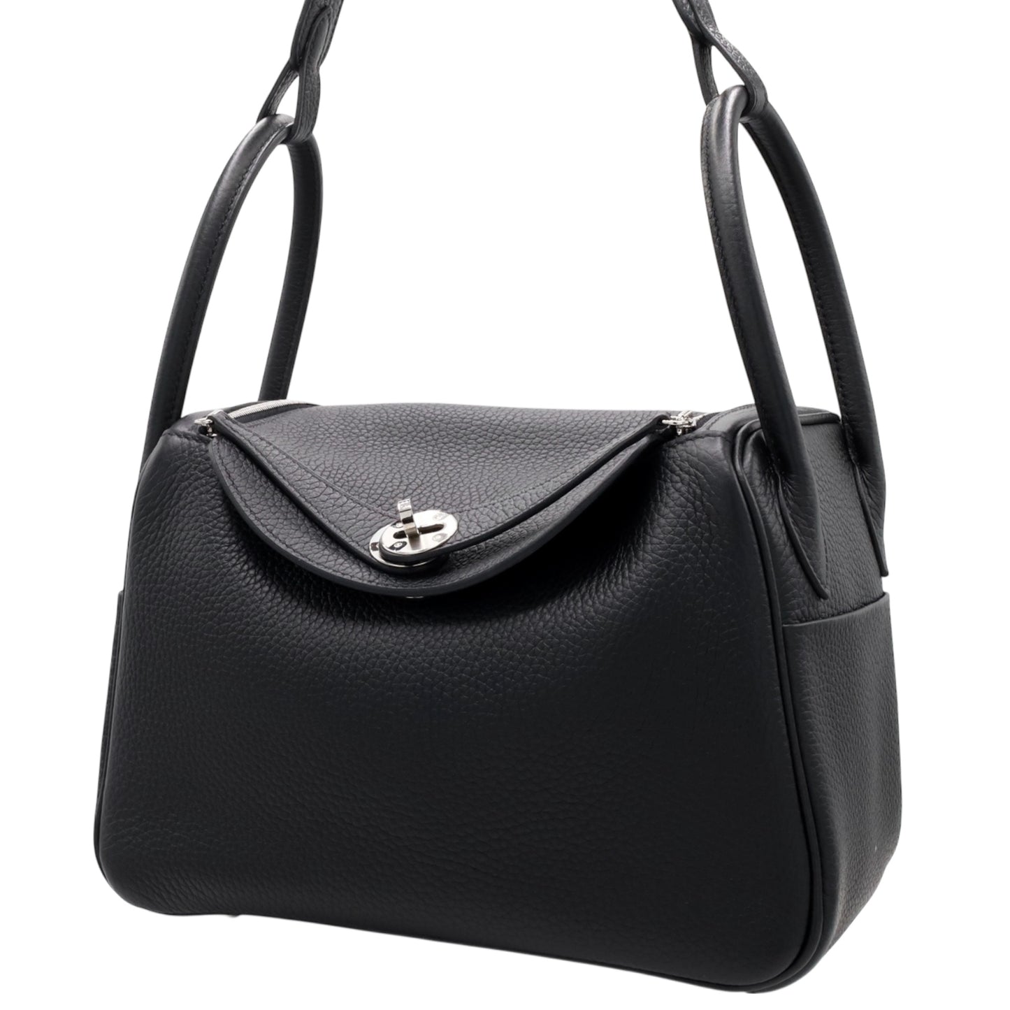 Lindy 26 Taurillon Clemence Black SS B stamp