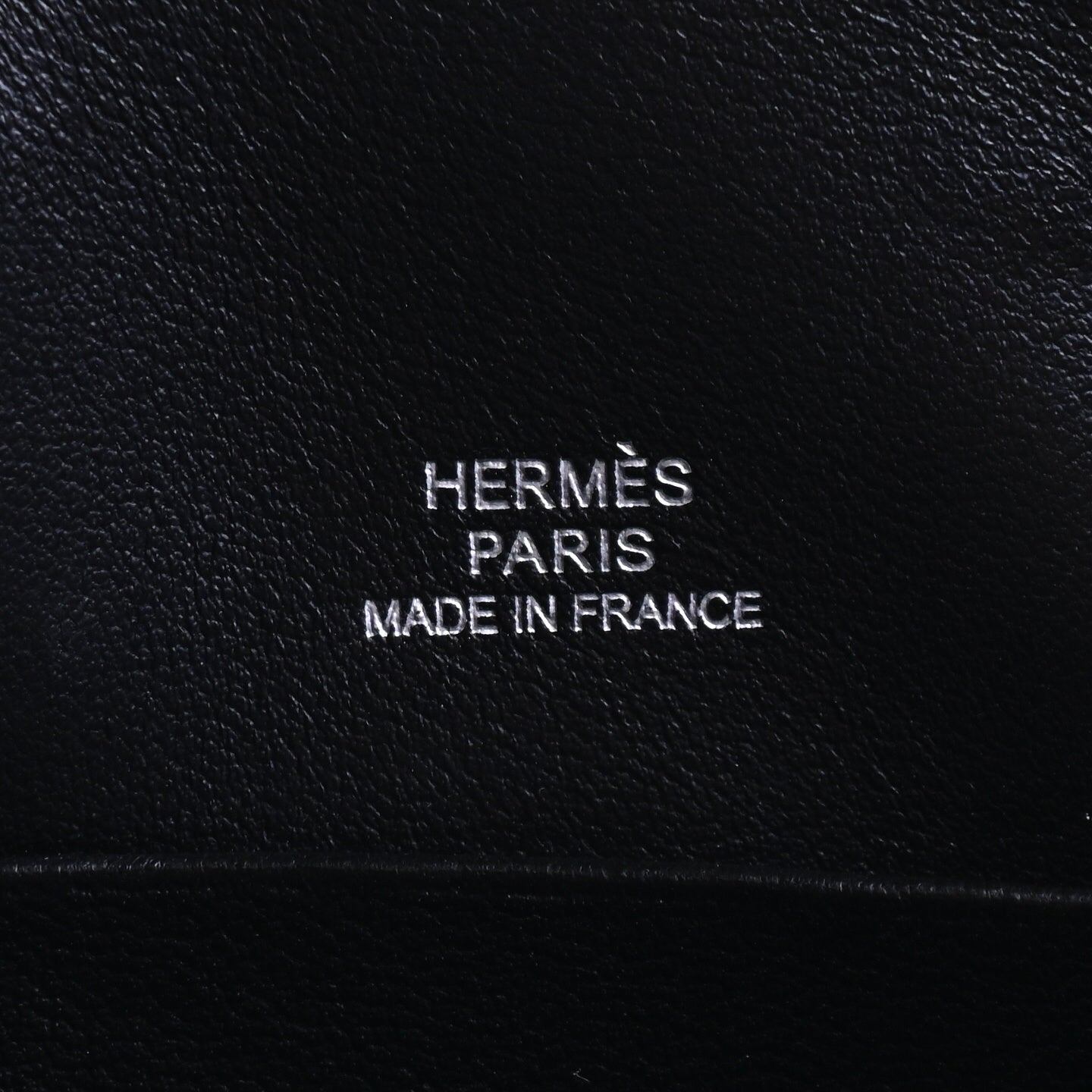 バーキンタイニー　ヴォーエプソン　ブラック　SS　□O刻印