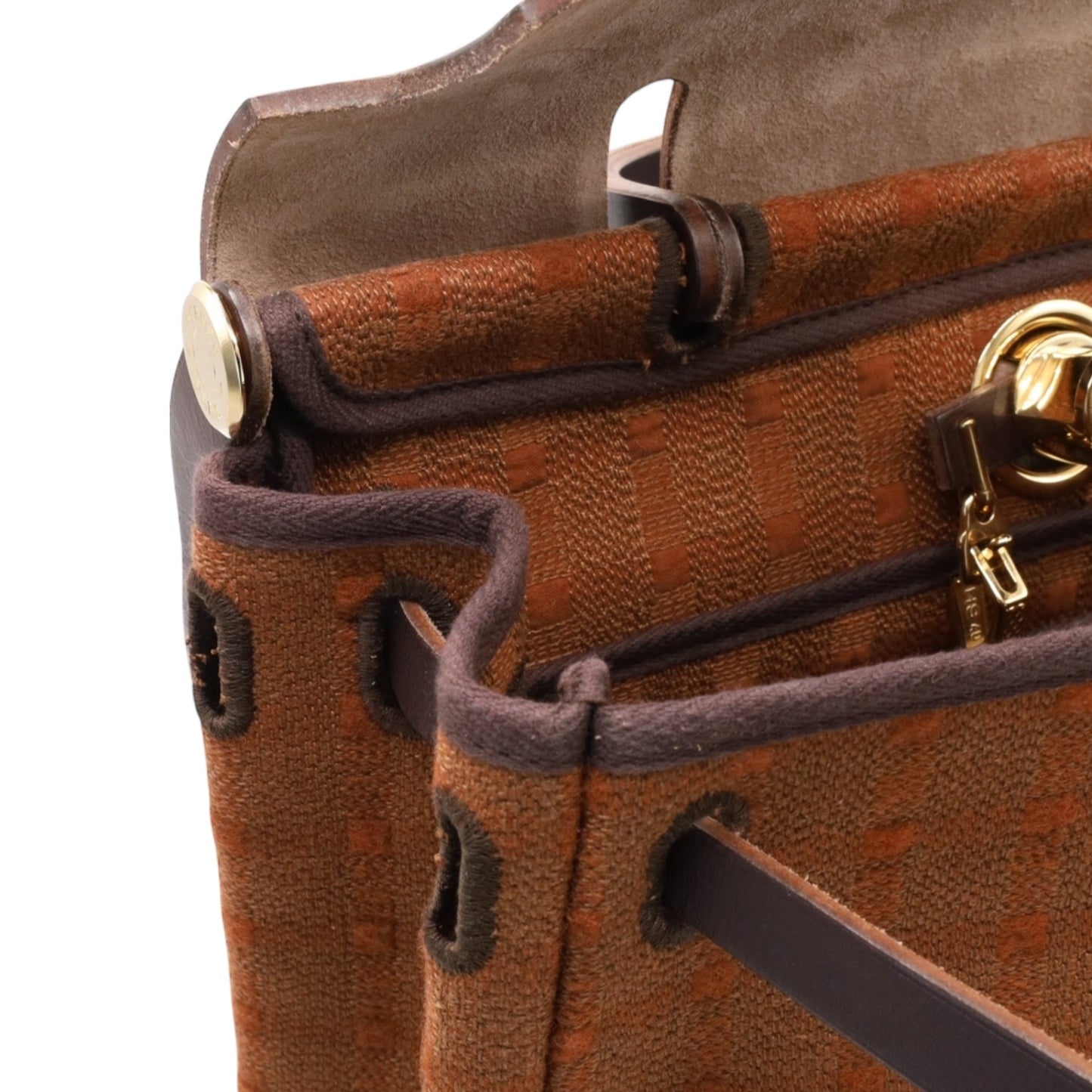 Ale Bag PM Waffle Toile Havana GP □H stamp