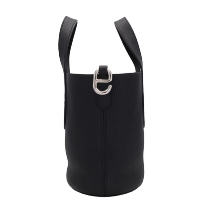 In the Loop 18 Taurillon Clemence Black SS BStamp