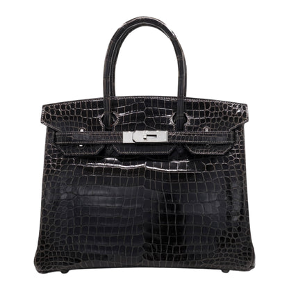 Birkin 30 Polosus Graphite SS □K engraved