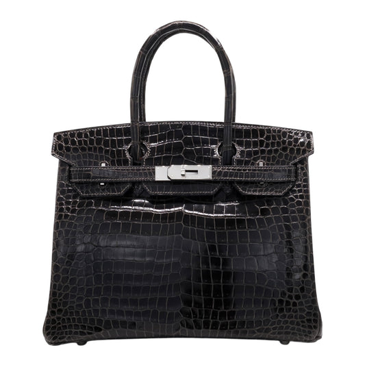 Birkin 30 Polosus Graphite SS □K engraved