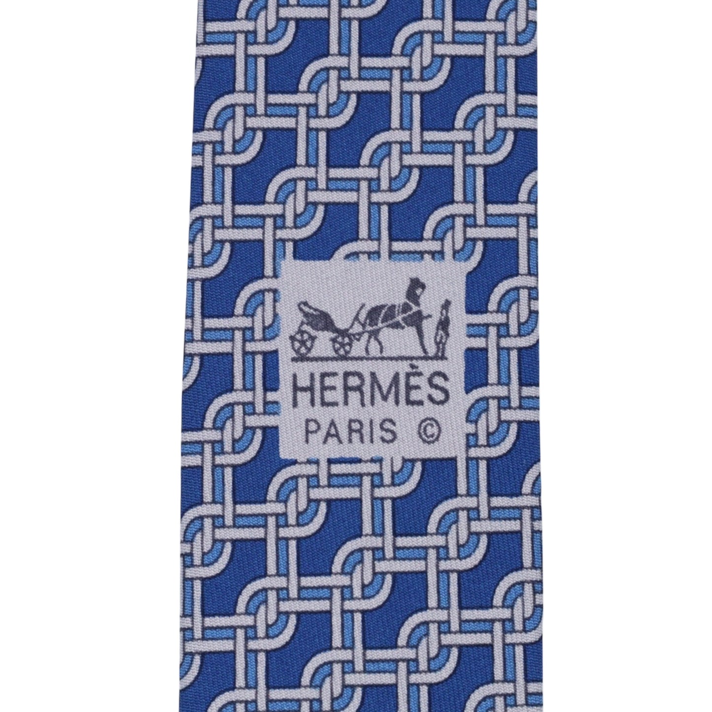 ネクタイ　シルク　ブルー