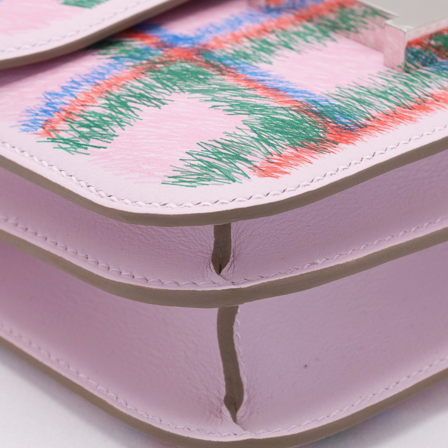 コンスタンスミニ　タータン　ヴォースイフト　モーヴペール　SS　K刻印