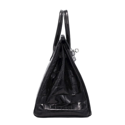 バーキン25　ニロティカス　ブラック　SS　D刻印